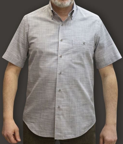 Kısa Kol Keten Pamuk 675-25dsy-48