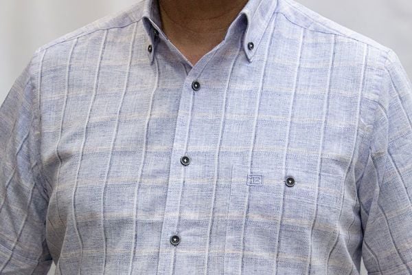 Kısa Kol Keten Pamuk 675-25dsy-49