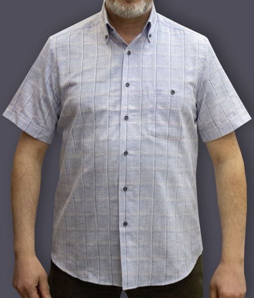 Kısa Kol Keten Pamuk 675-25dsy-49