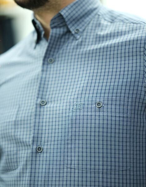 Poplin Çift Cep Uzun Kol 750-25k-22