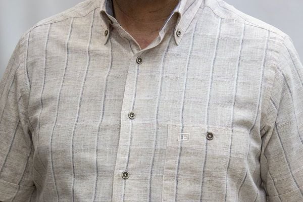 Kısa Kol Keten Pamuk 675-25dsy-54