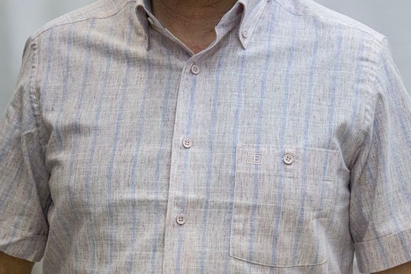 Kısa Kol Keten Pamuk 675-25dsy-58