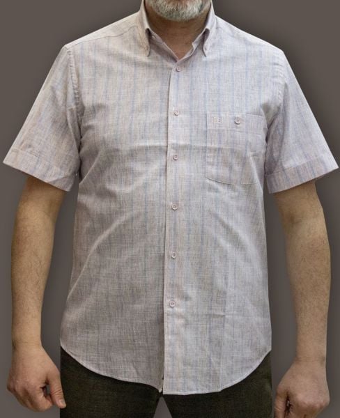 Kısa Kol Keten Pamuk 675-25dsy-58