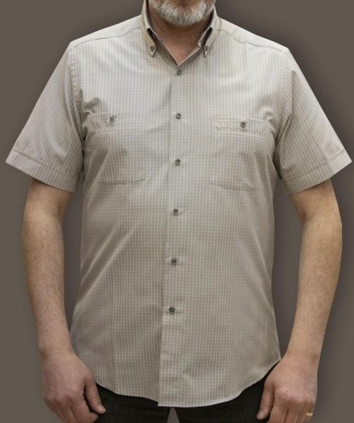 Kısa Kol Poplin Çift Cep 675-25dsy-79