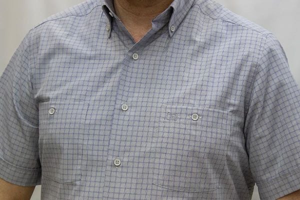 Kısa Kol Poplin Çift Cep 675-25dsy-80