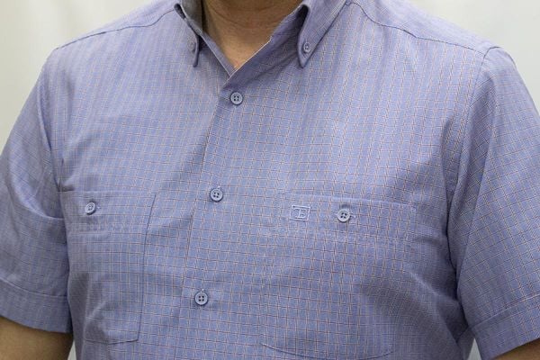 Kısa Kol Poplin Çift Cep 675-25dsy-81