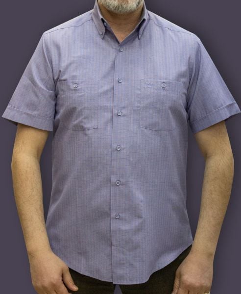 Kısa Kol Poplin Çift Cep 675-25dsy-81