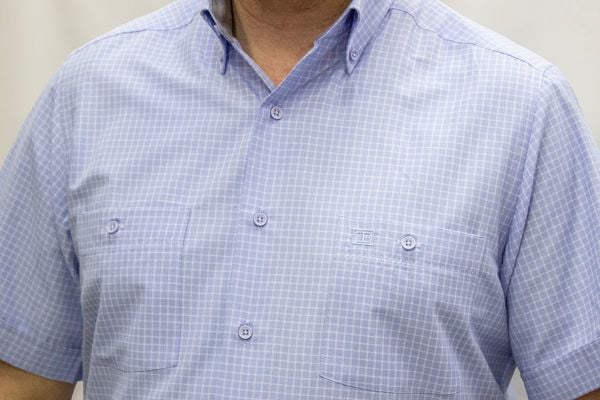 Kısa Kol Poplin Çift Cep 675-25dsy-83