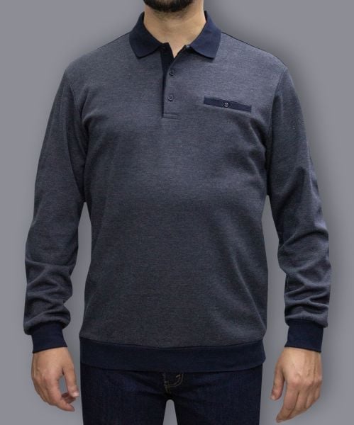Sweatshirt Erdal Tabak Pin1013 Jakarlı SW24-01 Laci-Fümel