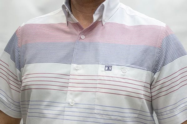 Kısa Kol %100 Pamuk Pano Desen 474-25kby-15