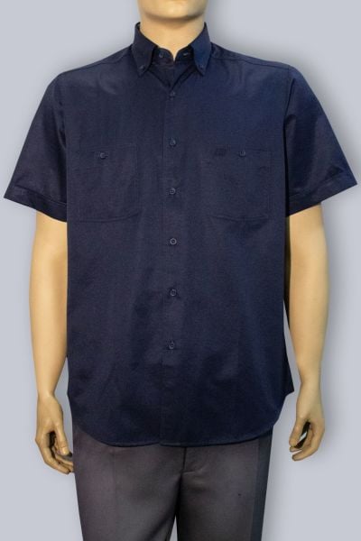 Kısa Kol Çift Cep Lacivert 675s-24y-4