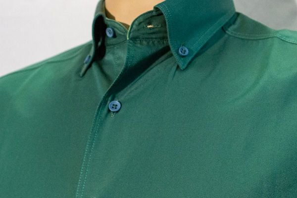 Kısa Kol Çift Cep Nefti Yeşil 675s-24y-5