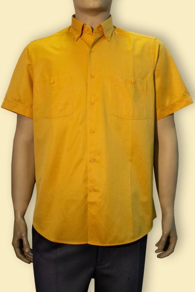 Kısa Kol Çift Cep Hardal 675s-24y-8