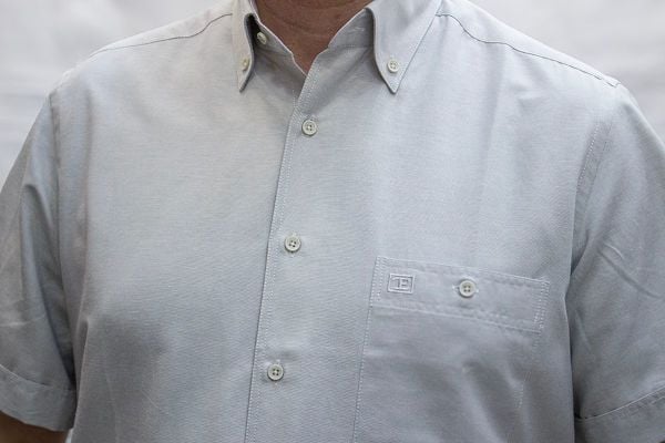 Kısa Kol Oxford-Panama A.Gri 675op-25dsy-86