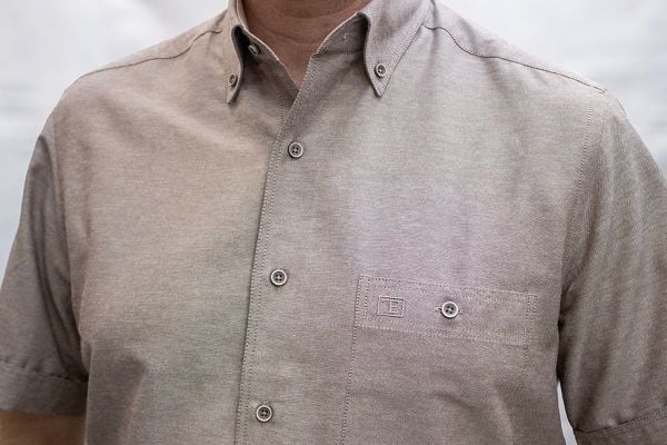 Kısa Kol Oxford-Panama S.Kahve 675op-25dsy-88