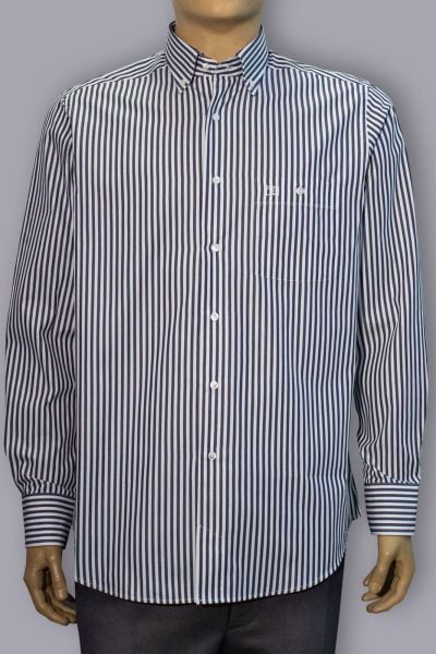 Uzun Kol %100 Pamuk Lacivert 574-24k-2