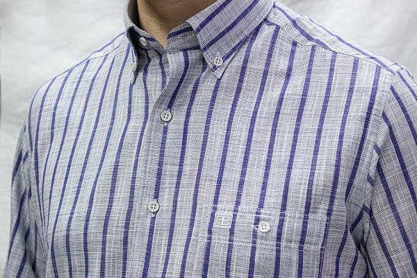 Kısa Kol Poplin 675-25kby-5 K.Mavi