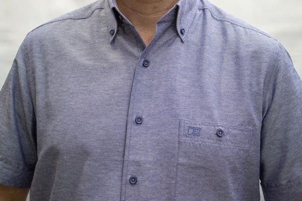 Kısa Kol Oxford-Panama Gri-Laci 675op-25dsy-93