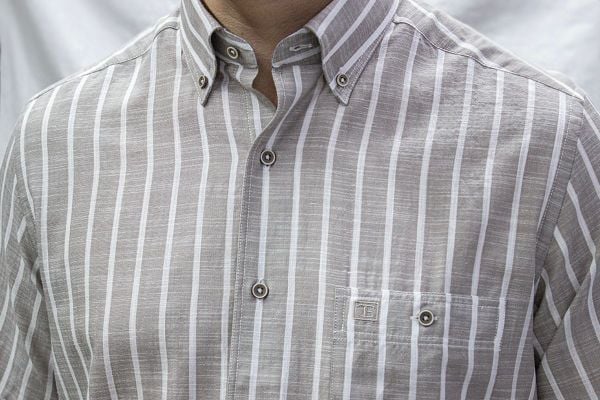 Kısa Kol Poplin 675-25kby-7 Bej