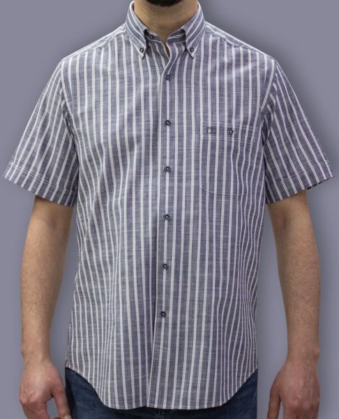 Kısa Kol Poplin 675-25kby-8 Antrasit