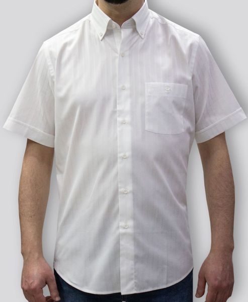 Kısa Kol Poplin 675-25kby-15 Beyaz