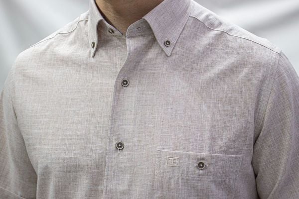 Kısa Kol Poplin 675-25kby-16 Krem