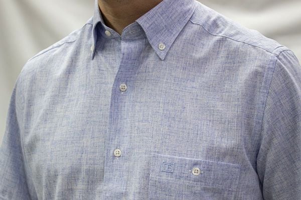 Kısa Kol Poplin 675-25kby-20 K.mavi