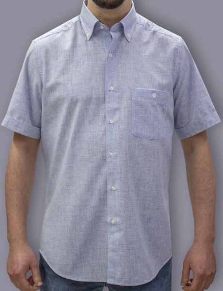 Kısa Kol Poplin 675-25kby-20 K.mavi