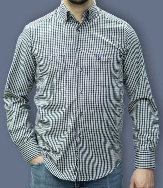 Mevsimlik Uzun Kol Lacivert-Bej 750-25k-2