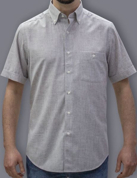 Kısa Kol Poplin 675-25kby-21 Bejbordo