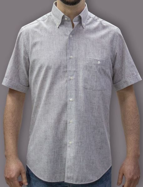 Kısa Kol Poplin 675-25kby-22 Gribordo