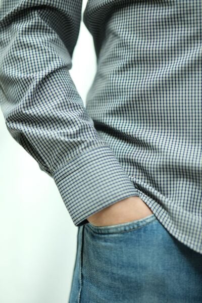 Mevsimlik Uzun Kol Lacivert-Gri 750-25k-4