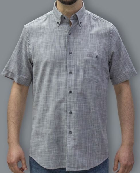 Kısa Kol Poplin 675-25kby-25 Antrasit