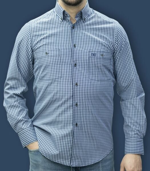 Mevsimlik Uzun Kol Lacivert-Mavi 750-25k-12