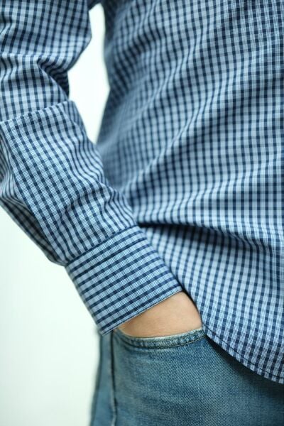 Mevsimlik Uzun Kol Lacivert-Mavi 750-25k-12