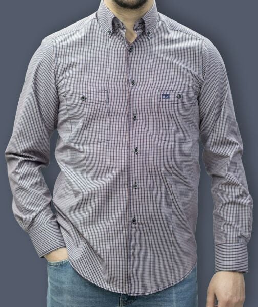 Mevsimlik Uzun Kol Lacivert-Bordo 750-25k-14