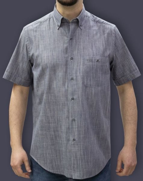 Kısa Kol Keten Pamuk 675-25kby-37 K.Grimavi