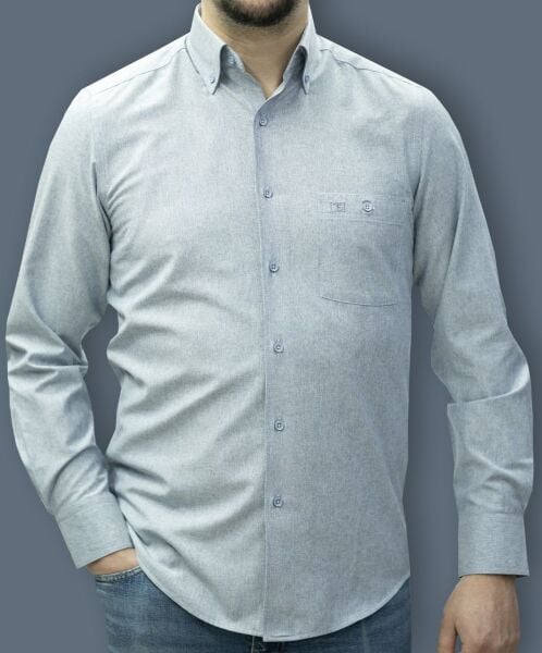 Mevsimlik Uzun Kol Mavi 750-25k-17