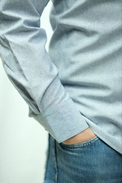 Mevsimlik Uzun Kol Mavi 750-25k-17