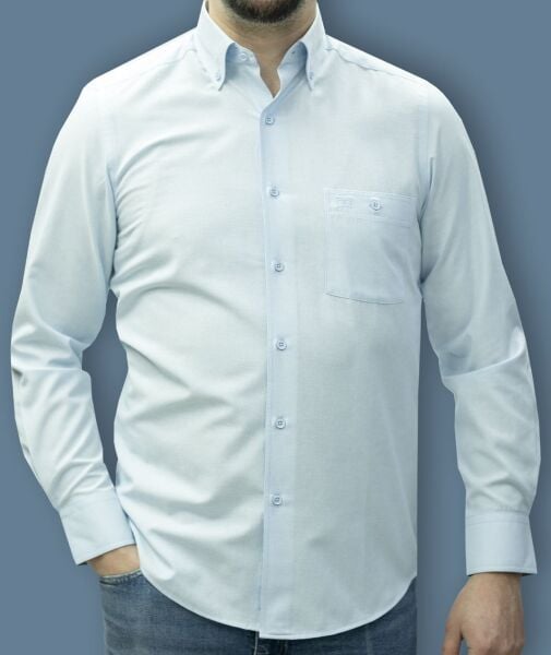 Mevsimlik Uzun Kol Mavi 750-25k-18