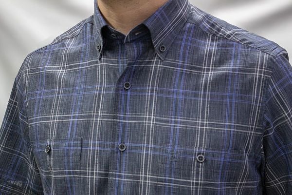 Kısa Kol Poplin Çift cepli 675-25kby-40