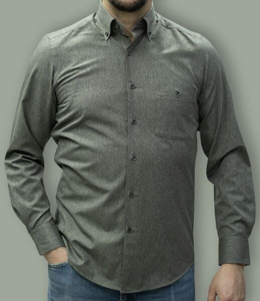 Mevsimlik Uzun Kol Koyu Gri 750-25k-19