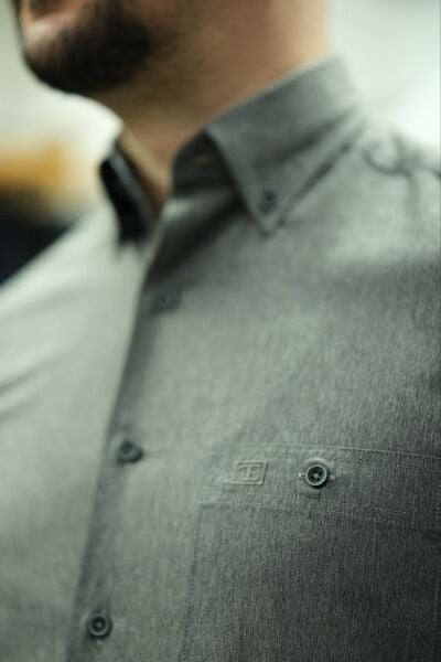 Mevsimlik Uzun Kol Koyu Gri 750-25k-19