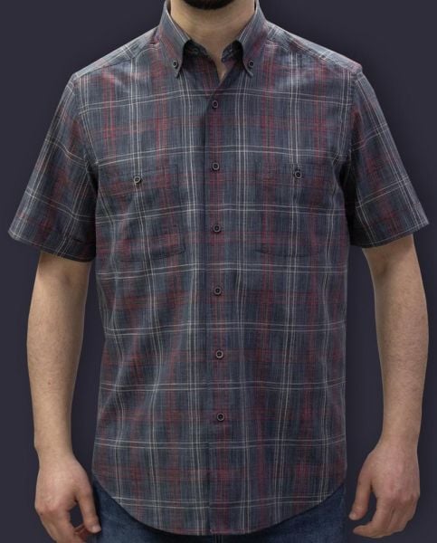 Kısa Kol Poplin Çift cepli 675-25kby-41