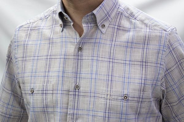 Kısa Kol Poplin Çift cepli 675-25kby-42