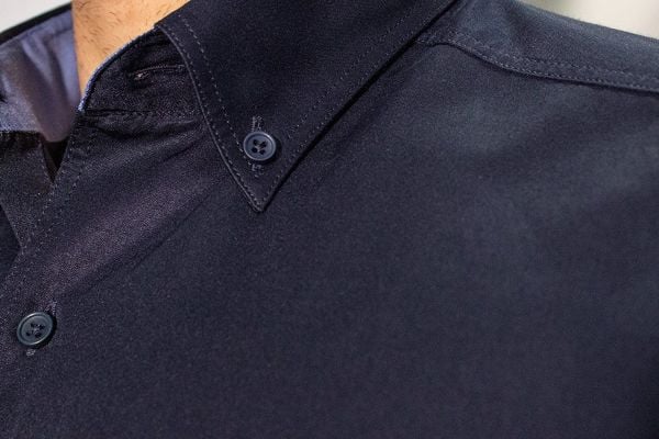 Uzun Kol Çift Cep Gömlek Lacivert 750s-23k-8