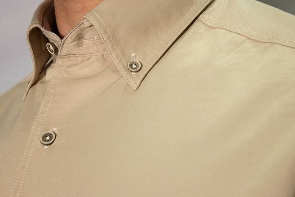 Uzun Kol Çift Cep Gömlek Bej 750s-23k-10