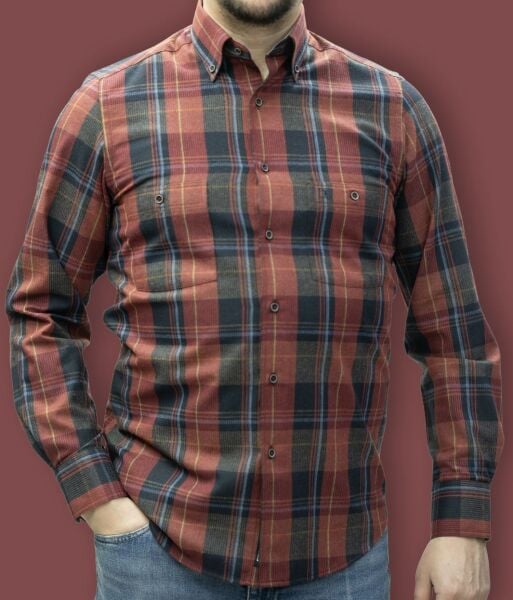 Kışlık Kort Gömlek Çift Cep 750k-25k-1