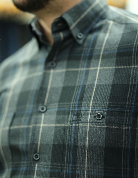 Kışlık Kort Gömlek Çift Cep 750k-25k-2