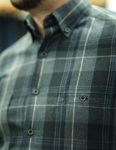 Kışlık Kort Gömlek Çift Cep 750k-25k-2